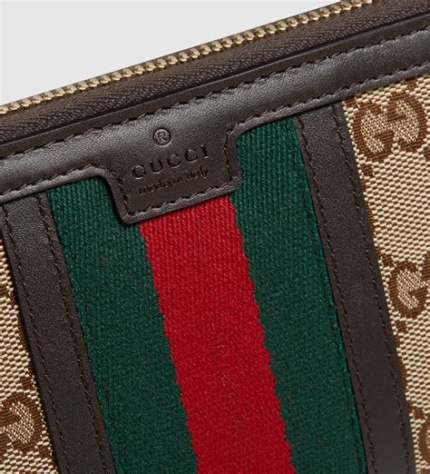 gucci vintage web wallet bag|gucci wallet woman price.